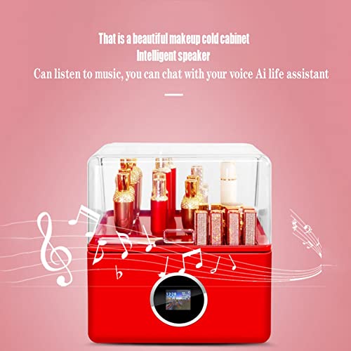 MERSHAO Mini Fridge 30 Litre Can Skincare Fridge for Bedroom with