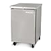 Beverage-Air BB36-1-B 36" One Solid Door Back Bar Refrigerator 8.8 cu. ft. Capacity Black Exterior and Side Mounted