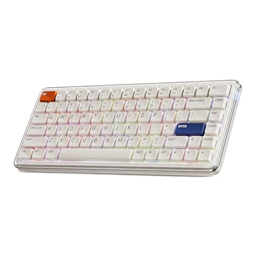 MelGeek O2 Wireless Mechanical Keyboard with Hot-Swappable Switches