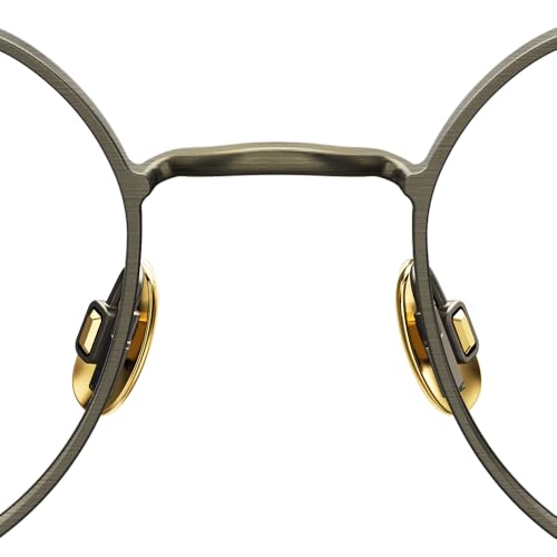 Image of BOLON Lightweight Full Titanium Round Eyeglass Frames BT1559 Meridian 48mm | Exclusive Eyewear Brand of EssilorLuxottica