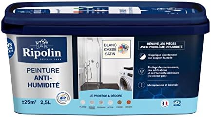 Peinture Solvant Anti-humidité Kolman Blanc 4 Litres
