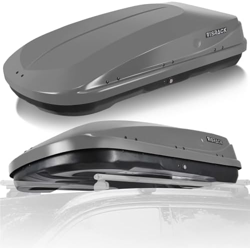 Roof Cargo Box Hardshell Roof Trunk, Heavy Duty Roof Trunk, Water...