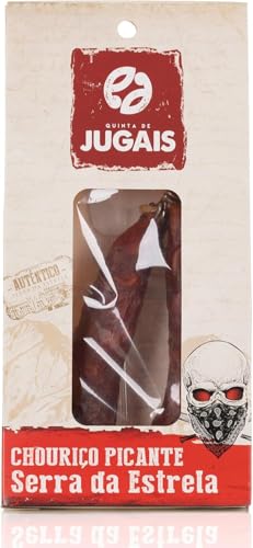 Chorizo Picante Serrano Serra da Estrela 200 g – 2er-Pack – Portugiesische Gourmet-Räucherwurst – Traditionelle würzige Serrano-Wurstwaren, vakuumverpackt – Bild 3