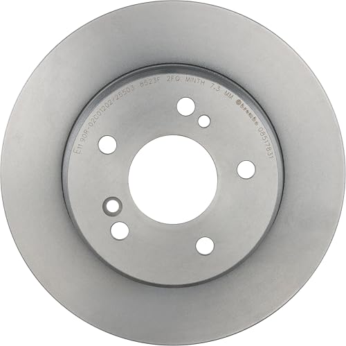 Image of Brembo 08.5178.31 UV Coated solid Rear Brake Rotor CHRYSLER /MERCEDES-BENZ OE# A2034230112