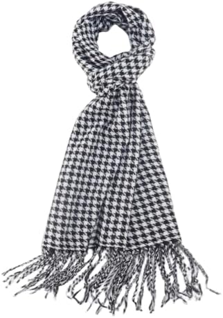 Plaid Scarf for Women and Men-Fall Winter Classic Cashmere Feel Tartan Checkered Plaid Scarves