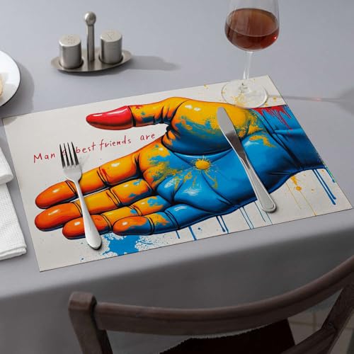 Sets de table de ferme moderne pour repas en famille et décoration de table chaleureuse - 2