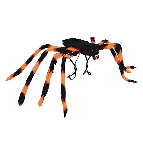 AOKWAWALIY Lustre nas costas acessórios de lustre com correias lustre de Halloween de brinquedo lustre de peluche crianças de volta grande lustre de peluche disfarce de Halloween para crianças aranha,