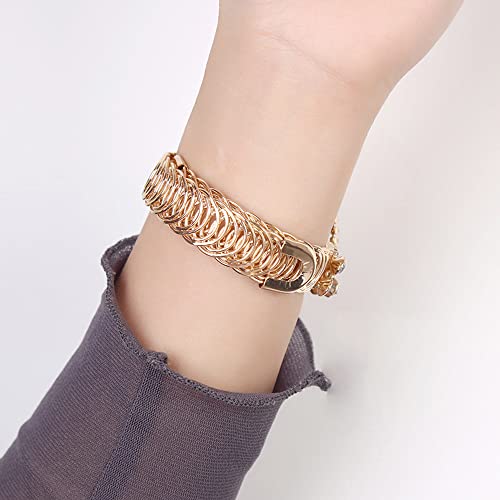 Elegant Silver Quartz Wristwatch for Women with Crystal Accents and Round Dial - Image 4