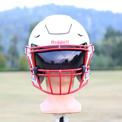 Image of Football Helmet Visor Anti-Fog Scratch Resistant Used for Axiom Helmets for Youth & Adult
