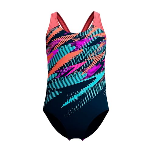 Maillot de bain Speedo fille 5-6 ans avec motif Digi Placement Splashback