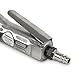 EBERTH Blechknabber Blechnibbler Metallnibbler Blechschere Nibbler für Stahl, Blech bis 1,5 mm Schnittstärke, 1,6 mm Aluminium, 2,2 mm Kunststoff, 1/4 Druckluft Anschluss, 6 bar Arbeitsdruck, leicht