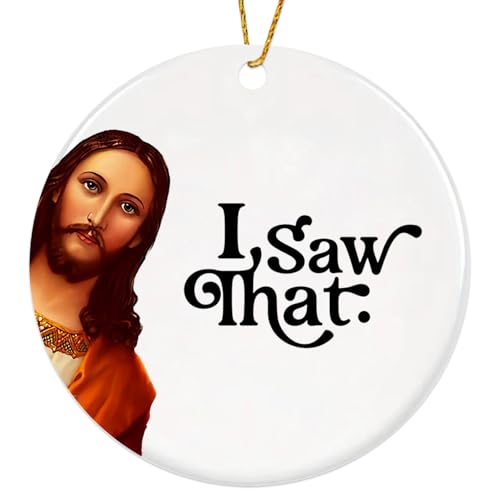 Jesus I Saw that Ornament  - image 1