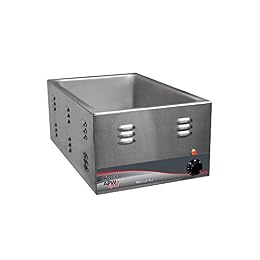 APW WYOTT 3D-W3VI-120 22 qt Classic Countertop Food Warmer - 22 1/16" L x 14" 1/16" W x 9 3/4" H