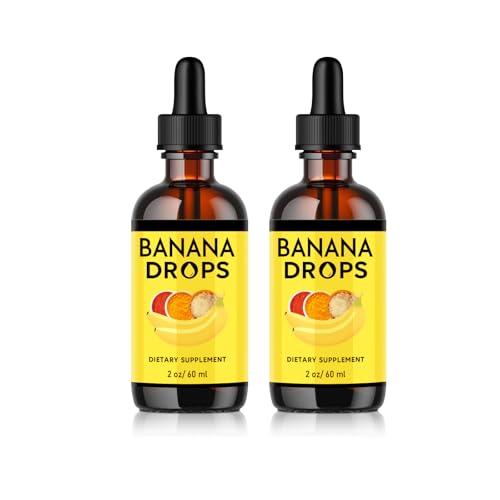 Banana Drops Original Banana Extract Liquid for Weight Health 2 PCS 9 41E1VtnicmL