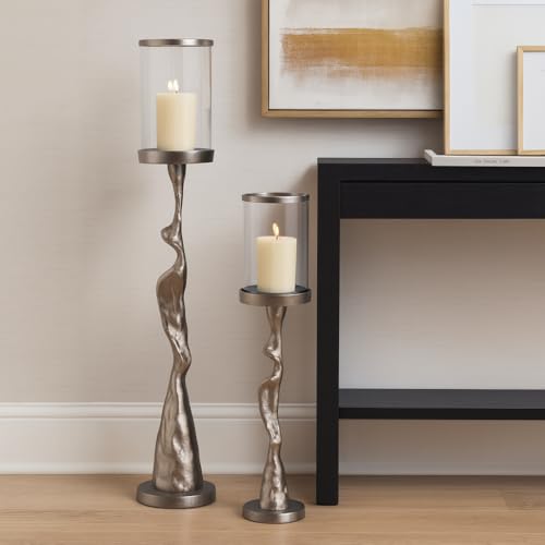 Elegant Tall Candle Stand Holder for Pillar Candles - Decorative