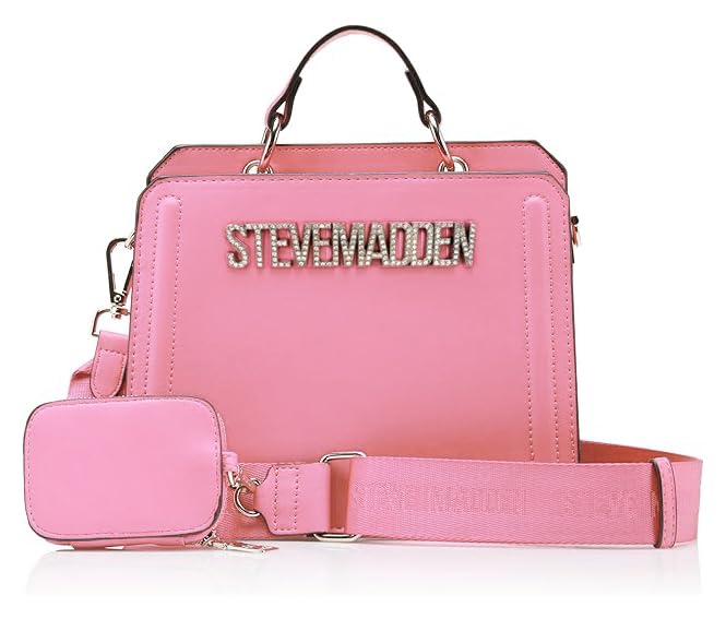 Image of Steve Madden Womens Steve Madden Bevelyn Convertible Crossbody BagCrossbody