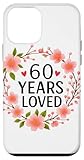 60 Years Loved Floral Birthday