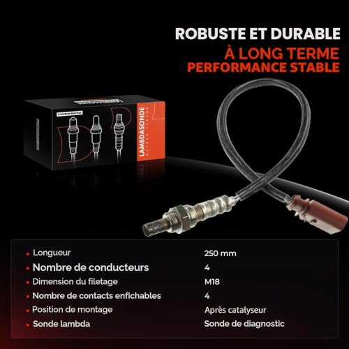 Capteur d'Oxygène Sonde Lambda pour Résoudre le Contrôle Technique Refusé sur Fox Polo
