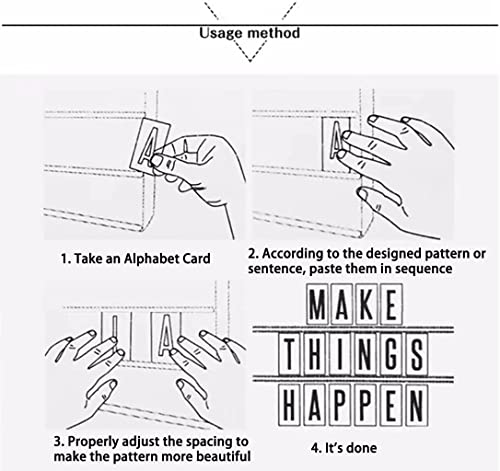 10 Sheets Letter Stickers 760 Alphabet Stickers,1 Inch Vinyl Self-Adhesive Sticker Letters, Black Alphabets Abc Stickers And Diy Mailbox House Numbers, For Scrapbooking Stickers & Sticker Machines #TOP5