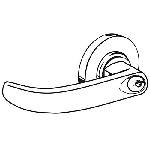 Schlage ND170-SPA-605 Grade 1 Dummy-Half/Single, 605 - Bright Brass Finish, Non Handed, Zinc; Wrought Brass Or Bronze