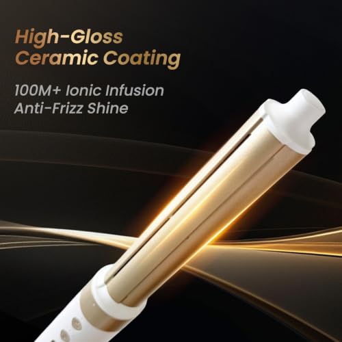 Image of GLAMUP 6-in-1 Extra Long Wrap AirCurler, Hot Air Styler, Fast Drying | 110k RPM High-Speed Motor & Negative Ions, Frizz-Free, No Heat Damage, Volumizer & Straightener for All Types, Travel Pouch