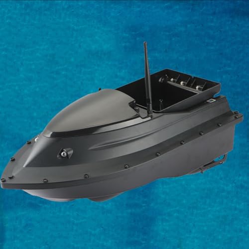 Barco de pesca con control remoto por radio de alta velocidad, inteligente, 500 m, 2,4 G, 1,5 kg de carga, sello de calibración automática, luces nocturnas a prueba de agua,5200mAh