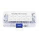 200 stücke 10 Werte Spannungsregler Diode Sortiment Elektronische Kit 1N4001~1N4007 1N5817~1N5819 mit Klarsichtbox
