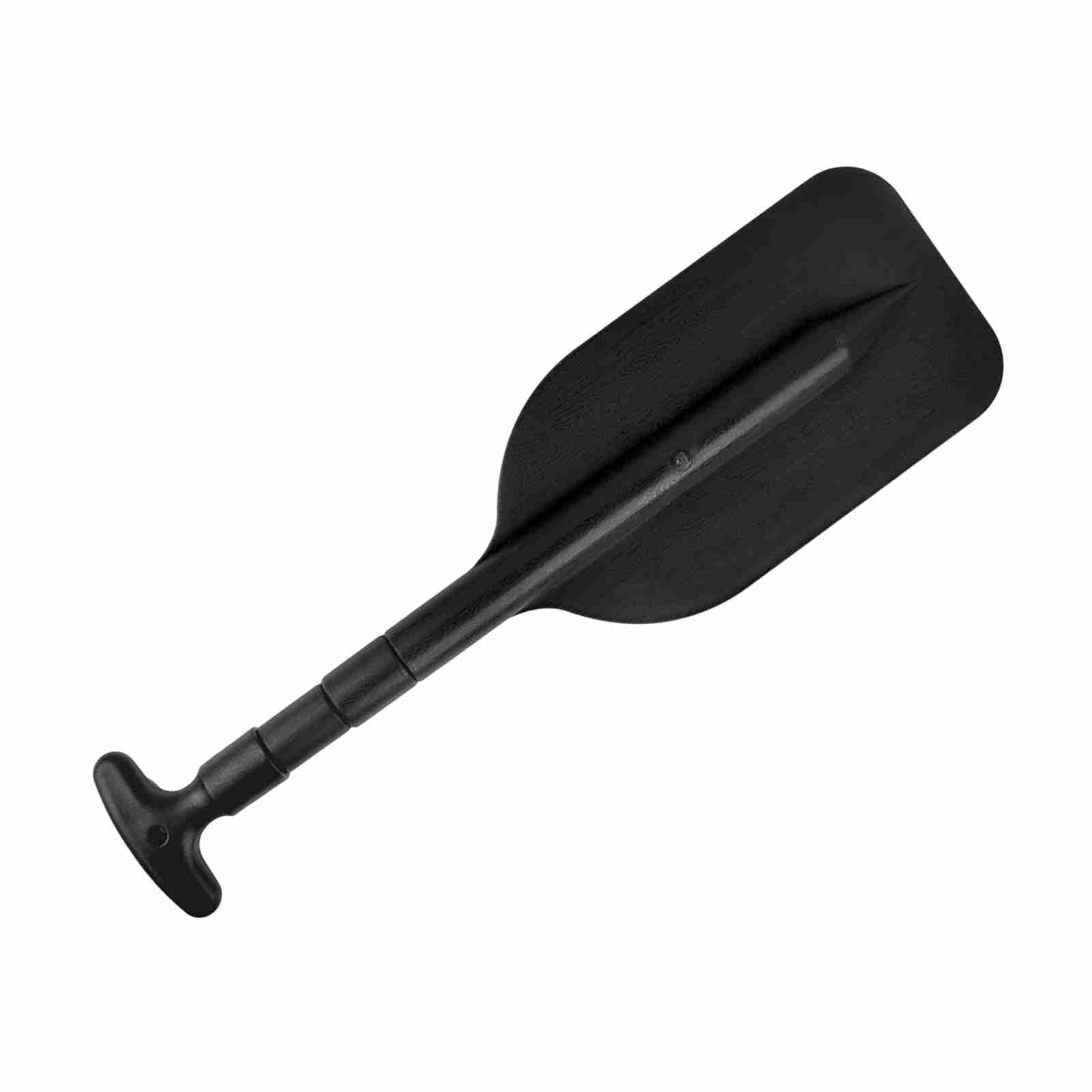 BRRNOO Pagaie Télescopique, Pagaie de Bateau Réglable avec Manche en Alliage D'aluminium et Lame en PVC, Conception Télescopique Pliable pour la portabilité, Idéale pour la Navigation