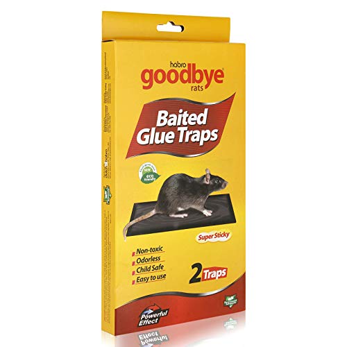 Habro Goodbye Baited Glue Trap for Rat (2 Pieces)