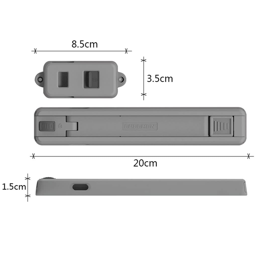 Cerraduras de Seguridad para niños con restrictor de Ventana,Cerraduras de Seguridad para Ventana Autoadhesivas,Restrictor de Ventana a Prueba de niños,Cerraduras de restrictor de