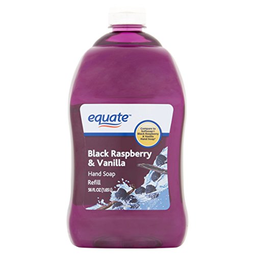 EQUATE BLACK RASPBERRY & VANILLA HAND SOAP 56 OZ.