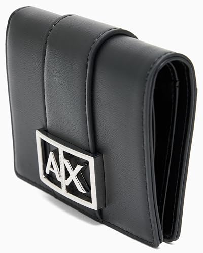 Armani Exchange Women's Jodie Mini Wallet, Black, ONE Size2