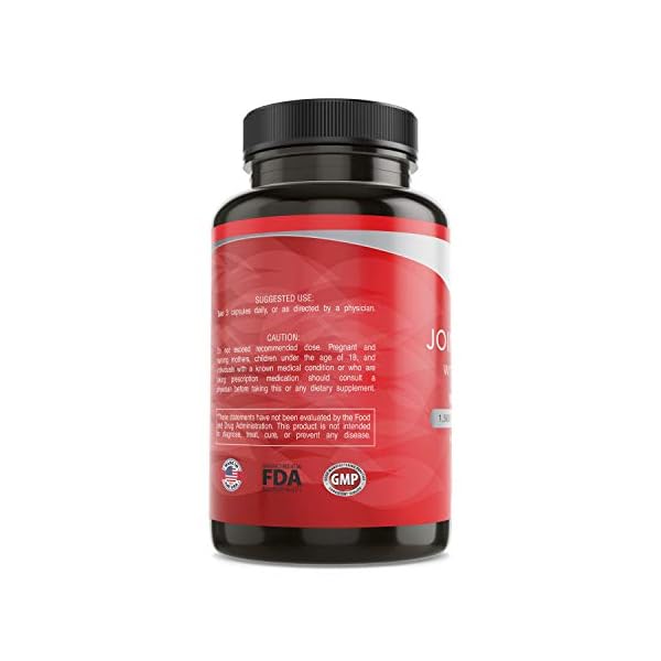 Pure-By-Nature-Glucosamine-with-Chondroitin-Turmeric-MMS-Boswellia-Joint-Pain-Relief-Supplement-180-Count Pure By Nature Joint Support, Glucosamine with Chondroitin Turmeric MSM Boswellia Supplement, 180 Capsules