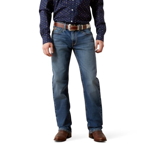 Image of ARIAT Men M5 Straight Calico Straight Leg Jean
