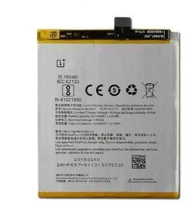 Todobarato24h batterij compatibel OnePlus 6 BLP657 3300 mAh