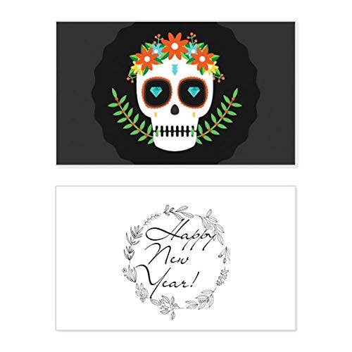Tarjeta conmemorativa de Año Nuevo para decorar tu altar y enviar buenos deseos desde México