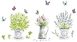 Photo Gallery hinleise - adesivi da parete per vasi di fiori, decorazione per la casa Photo Gallery hinleise - adesivi da parete per vasi di fiori, decorazione per la casa