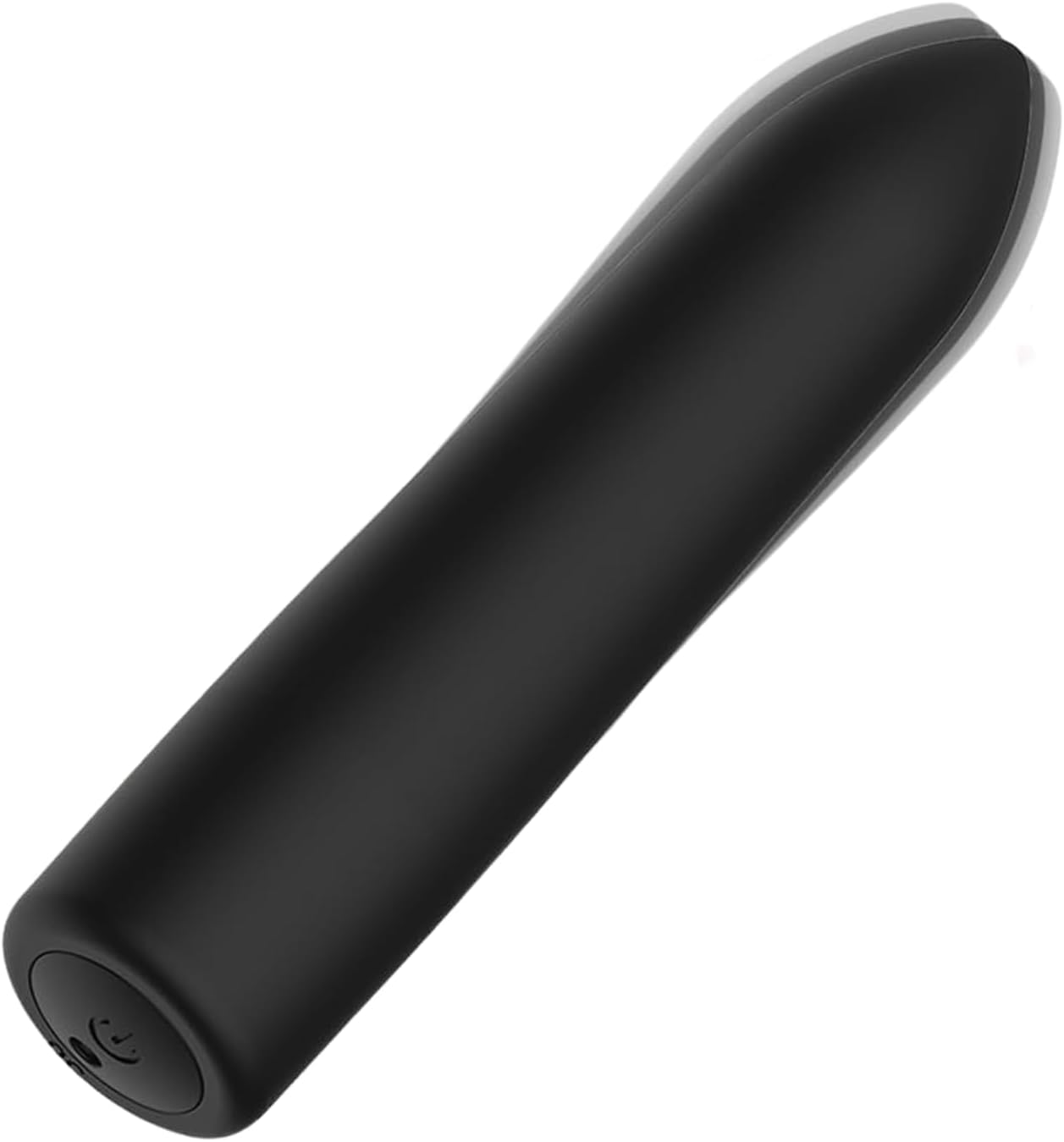 Waterproof 10 Modes Bullet Handheld Electric Massage Rod Travel Portable Silicone Massage Tool for Women，Black V05