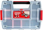 CRAFTSMAN Organisateur de rangement, organisateur de petites pièces, 3 paquets avec 10 compartiments, couvercle avec verrouillage sécurisé (CMST60964M)