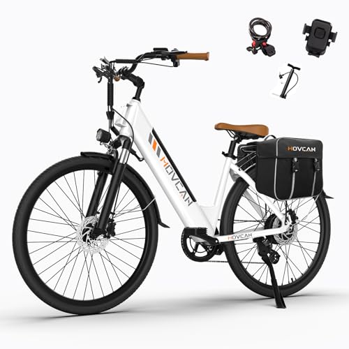 Movcan V80 Electric Bike, 1000W Motor 28MPH Ebike...