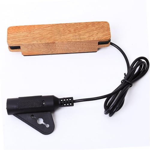 ピックアップ ダブルコイルピックアップ フォークギター サウンドホールピックアップ 穴を開ける必要無し アクティブフィンガープレイボード