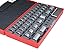 Accusize Industrial Tools 36 Pc Steel Spacer Block Set in Fitted Case, 3604-7001
