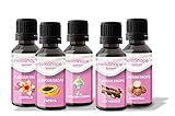 vocasa voices VORTEILSPAKET: 5 unserer besten Geschmackssorten im Set passend zum Sommerstart - Vanille, Papaya, NussNougat, Pistaziencreme und Marzipan | Spare fast 30% gegenüber unserem Einzelpreis (EUR 24,99 statt EUR 34,75)
