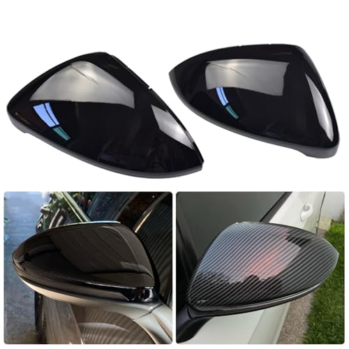 Capuchon de rétroviseur Golf 7 GTI look carbone premium pour aile latérale MK7 - 2
