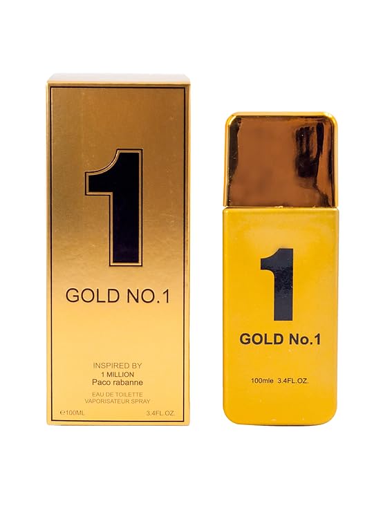 Amazon.com : EBC-Collection, Gold No.1 Perfume for Men, 3.4oz Cologne Collection +1
