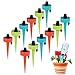 DZQ RSDF Juego de riego automático, Sistema de riego para macetas, el Sistema de riego automático es Adecuado para regar Varias Plantas y Flores en Interiores y Exteriores (12 Piezas 3 Colores)