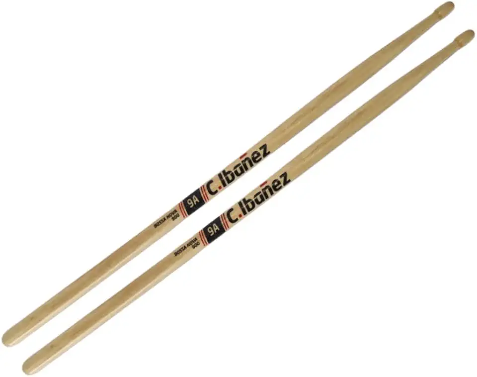 Baqueta C.ibanez Clóvis Ibanez Bossa Nova 900 9A Par Bateria Percurssão