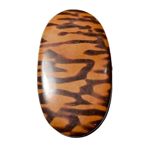 Jaspe peau de tigre cabochon pour créer vos bagues et pendentifs DIY