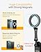 Magnetic Neck Phone Holder for Recording, Hands Free POV/Vlog Video Filming, 4 in 1 Phone Chest Mount for Cooking/Riding/Indoor/Outdoor, Content Creator Essentials for iPhone Android GoPro DJ (Black)