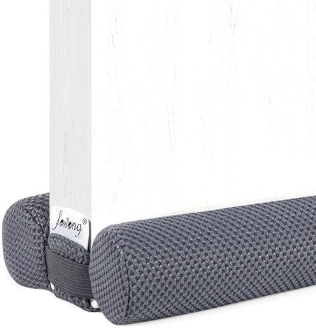 Door Draught Excluder In Range Of Sizes (Pack Of 2) Very Easy To Fit, Self Adjusting To Different Floor Types, Very Effective Way To Cut Your Heating Bills. (760mm X 45mm - View #2
